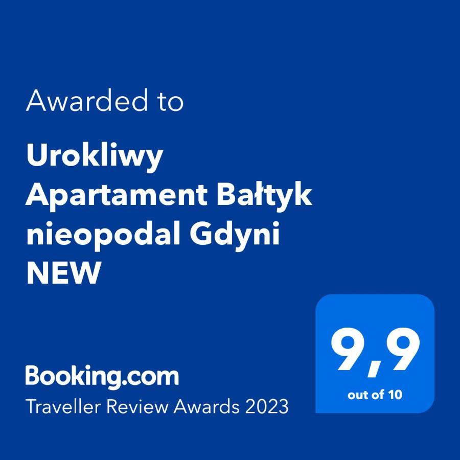 Апартаменты Urokliwy Apartament Baltyk Nieopodal Gdyni New Pogorze Экстерьер фото